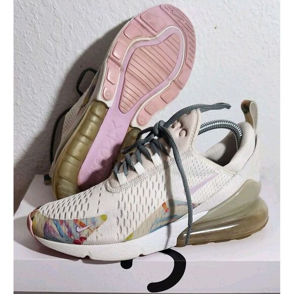 Nike Air Max 270 Multicolor Athletic Shoes - Picture 9 of 10